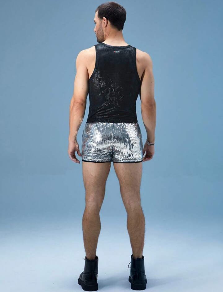 Men's Casual Slim Fit Round Neck Tank Top, Summer